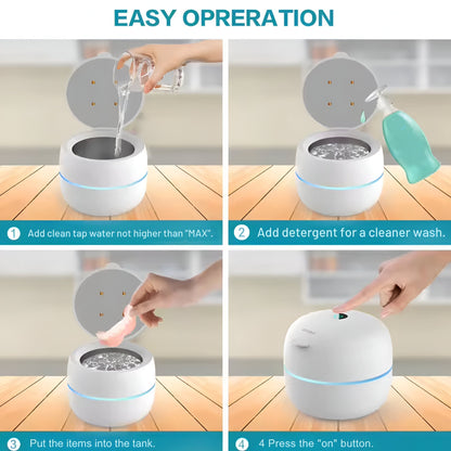 Brightveera™ – Ultrasonic Multi-Purpose Cleaner